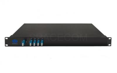 SPACECOM 4通道 雙纖 DWDM密集波分復用器＆解復用器